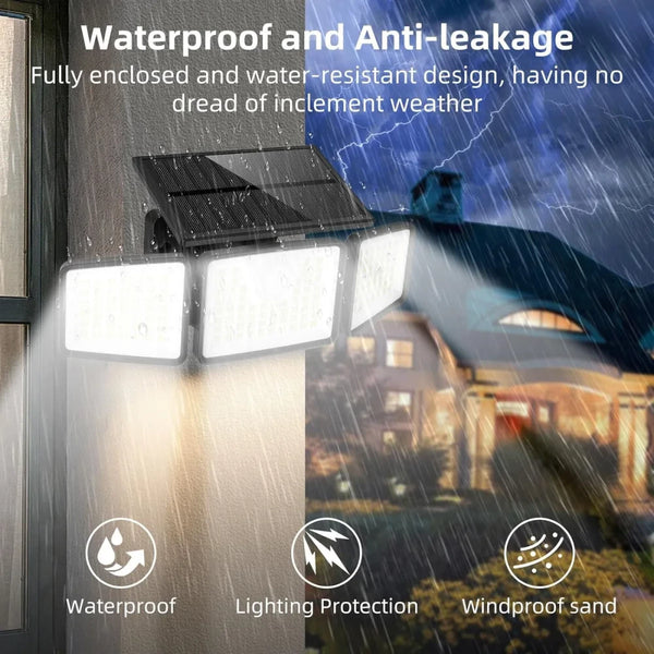 Solar LED Wall Light - alternate