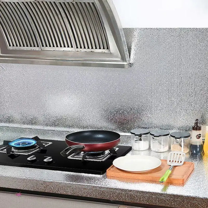 Self-Adhesive Aluminum Foil Kitchen Sticker - photo 3