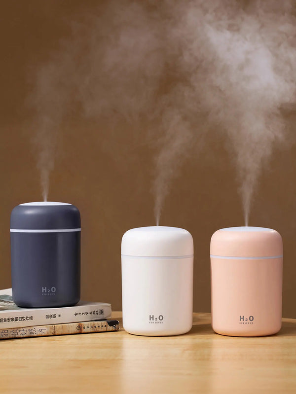 300ml Aroma Diffuser & Humidifier – 7-Color LED Light for Car & Home - alternate