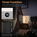 🔥SUPER SALE 50%🔥LED USB flat panel eye-safe book lamp