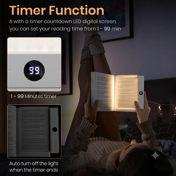 🔥SUPER SALE 50%🔥LED USB flat panel eye-safe book lamp - photo 4