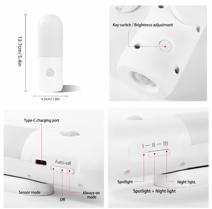 Magnetic Motion Sensor Light - photo 4