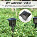 Solar Bug Zapper – Waterproof UV Mosquito Killer Lamp, Portable Cordless Indoor & Outdoor