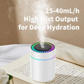 180ml Mini Aroma Diffuser & Humidifier – USB LED Light for Car, Home & Bedroom