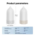 120ml Portable Aroma Diffuser & Humidifier – Silent with Color Night Light