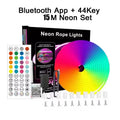 Smart RGB Neon LED Strip – Waterproof, Music Sync & App Control, 16-100ft