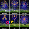 Solar Firework Fairy Lights – LED Garden Stake for Patio, Yard & Party Decor
