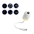 Mini Galaxy Star Projector – 2-in-1 Night Light for Bedroom, Car & Kids Gift