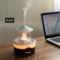 UFO Raindrop Aroma Diffuser Humidifier with Remote & 7 Color Lights