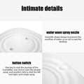 2000ml Large Capacity Humidifier – Dual Nozzle USB Aroma Diffuser for Home & Office