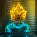 Custom Anime Silhouette Neon LED Light – Acrylic Wall Art for Home, Bar & Business