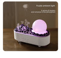 Crystal Volcano Aroma Diffuser with Jellyfish Mood Light