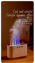 700ml Ultrasonic Cool Mist Humidifier – 5 Nozzles, 7 LED Colors, USB Powered