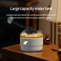 Volcano Mist Aroma Diffuser with LED Flame Effect