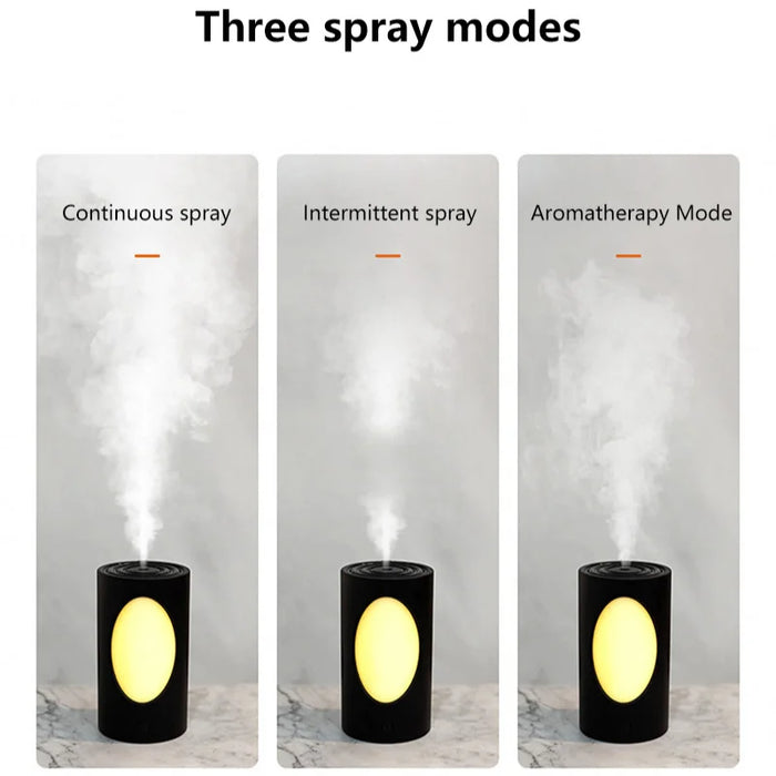 600ml Portable Aroma Diffuser – Rechargeable Wireless Humidifier with Color LED Light - photo 4