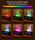 Cozy Fireplace Aroma Diffuser – LED Humidifier with Remote & Auto Shut-Off