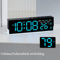 USB LED Alarm Clock with Dual Alarms & Night Light