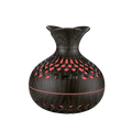 Wood Grain Vase Humidifier – Ultrasonic Essential Oil Diffuser for Home & Office
