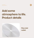 140ml Mini Aroma Diffuser & Humidifier – Desktop Night Light, Home & Hotel Gift