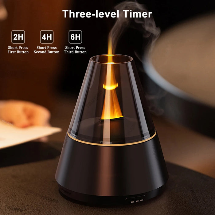 Mini USB Aroma Diffuser – Ultra Quiet Humidifier with Colorful Night Light - photo 1