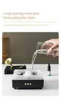 Retro Phonograph Aroma Diffuser USB Humidifier 160ml