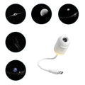 Mini Galaxy Star Projector – 2-in-1 Night Light for Bedroom, Car & Kids Gift