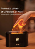USB Flame Aroma Diffuser – 7-Color LED Humidifier for Bedroom & Desktop