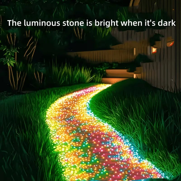 Glow in the Dark Sand – Colorful Luminous Sand for Garden, Aquarium & Party Decor