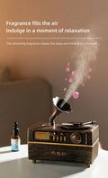 Retro Phonograph Aroma Diffuser USB Humidifier 160ml