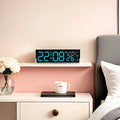 USB LED Alarm Clock with Dual Alarms & Night Light