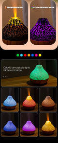 Volcano USB Air Humidifier & Aroma Diffuser 300ml