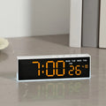 USB LED Alarm Clock with Dual Alarms & Night Light