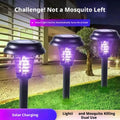 2-in-1 Solar Bug Zapper & Pathway Light – Waterproof Mosquito Killer for Garden & Patio