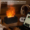 Mini Flame Aroma Diffuser & Humidifier – Automatic with LED Light for Home