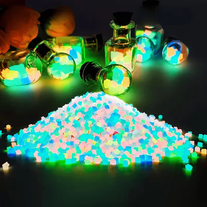 Glow in the Dark Sand – Colorful Luminous Sand for Garden, Aquarium & Party Decor - photo 4