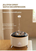 Volcanic Flame Aroma Diffuser – White Noise, Jellyfish Mist, 3 Speed Modes