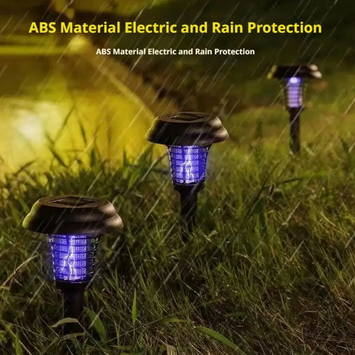 2-in-1 Solar Bug Zapper & Pathway Light – Waterproof Mosquito Killer for Garden & Patio - photo 4