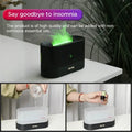 USB Flame Aroma Diffuser – 7-Color LED Humidifier for Bedroom & Desktop