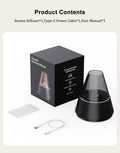 Mini USB Aroma Diffuser – Ultra Quiet Humidifier with Colorful Night Light