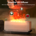 Mini Flame Aroma Diffuser & Humidifier – Automatic with LED Light for Home