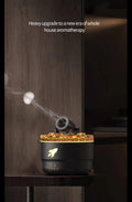 Volcano Mist Aroma Diffuser with LED Flame Effect