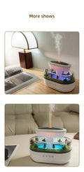 Rain Cloud Diffuser – Humidifier & Essential Oil Mist with 7-Color Night Light