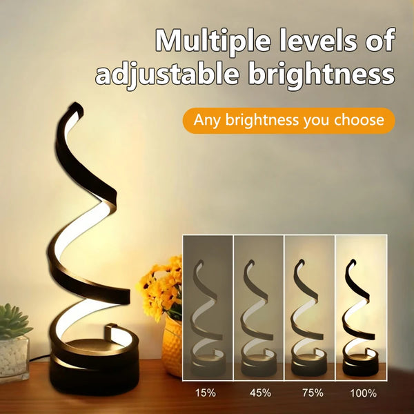 Spiral Desk Lamp - alternate