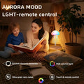 LED Jellyfish Lamp – Color Gradient Night Light with Remote Control & Long Battery Life