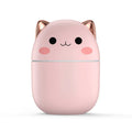 250ml Cute Aroma Diffuser & Humidifier – Cool Mist Night Light for Bedroom & Car