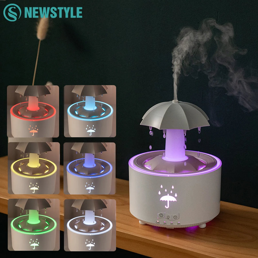 UFO Rain Cloud Essential Oil Diffuser & Humidifier