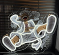 Custom Anime Silhouette Neon LED Light – Acrylic Wall Art for Home, Bar & Business