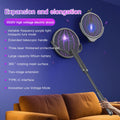 3-in-1 Foldable Electric Mosquito Swatter – Rechargeable Bug Zapper & Wall-Mounted Lamp