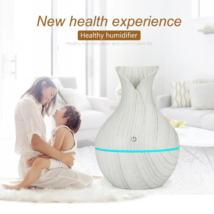 200ml Mini Aroma Diffuser & Humidifier – USB Color LED Light for Home & Car - photo 3
