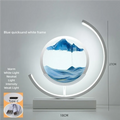 3D Sand Art Hourglass Lamp – LED Moving Sandscape Night Light for Home Decor & Gift